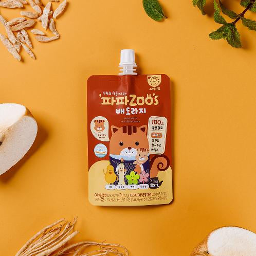 PAPAZOO'S Pear & Platy codon Beverage